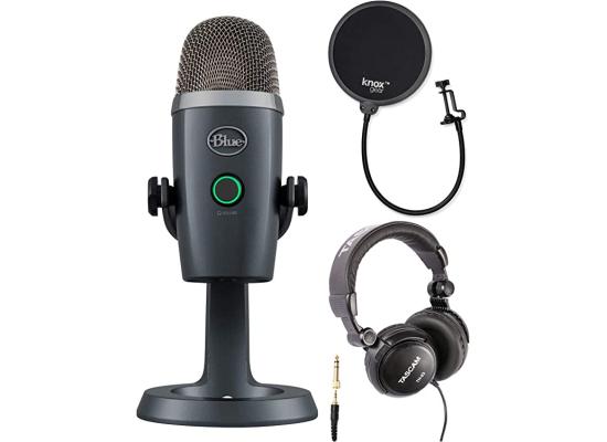 Logitech Blue Mic Yeti Nano USB Microphone Shadow - Grey